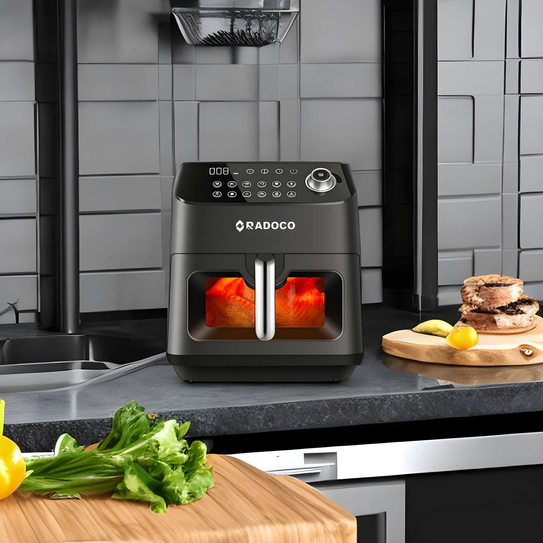 Radoco Smart Air Fryer: A Taste of the Future in Cooking